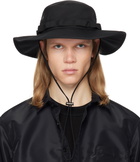 sacai Black Safari Hat