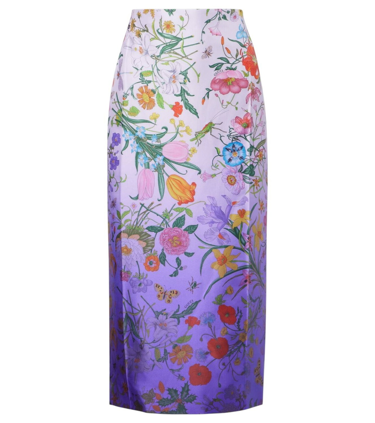 Gucci Sequined silk and wool crêpe cady miniskirt Gucci
