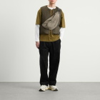 Unlikely Dry Goods Men's Reversible Utility Vest in Brown