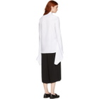 Neil Barrett White Spiral Shirt