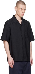 Filippa K Black Button Shirt