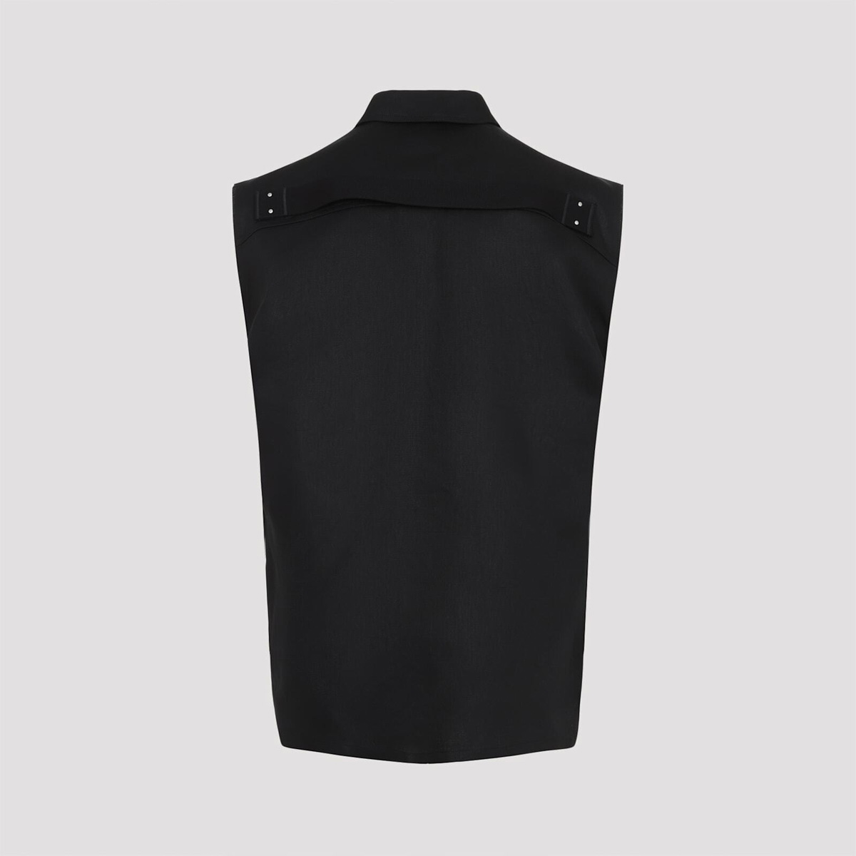 【Rick Owens】 SLEEVELESS JUMBO OUTERSHIRT Rick Owens Jumbo Sleeveless Outershirt Rick Owens