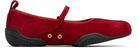 Nicole Saldaña Red Sophie Ballerina Flats