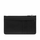 A.P.C. Men's Walter Zip Card Wallet in Black