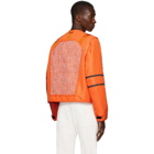 Heron Preston Orange Utility Jacket