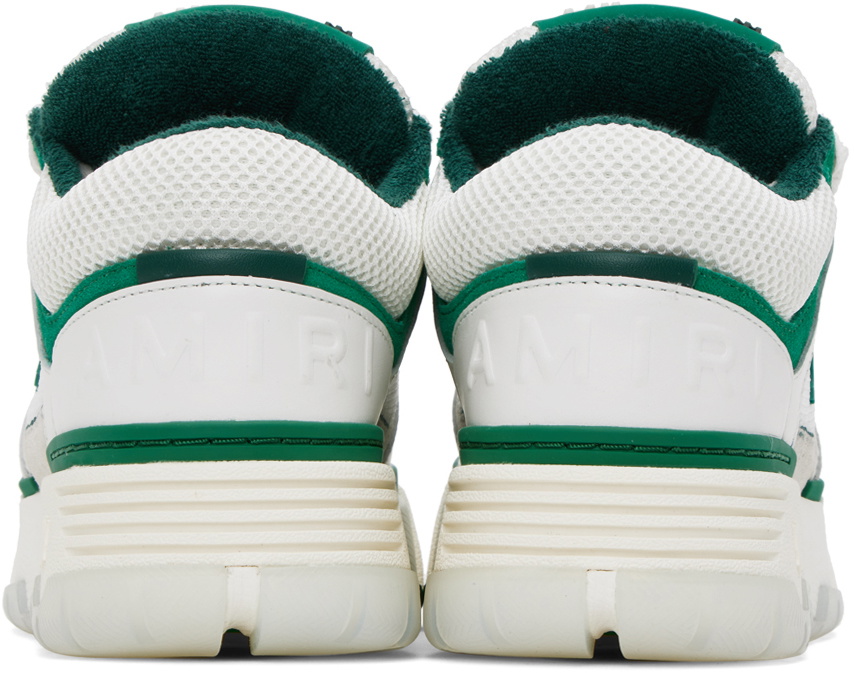 AMIRI MA-1 スニーカー グリーン/ホワイト AMIRI White & Green MA-1 Sneakers Amiri