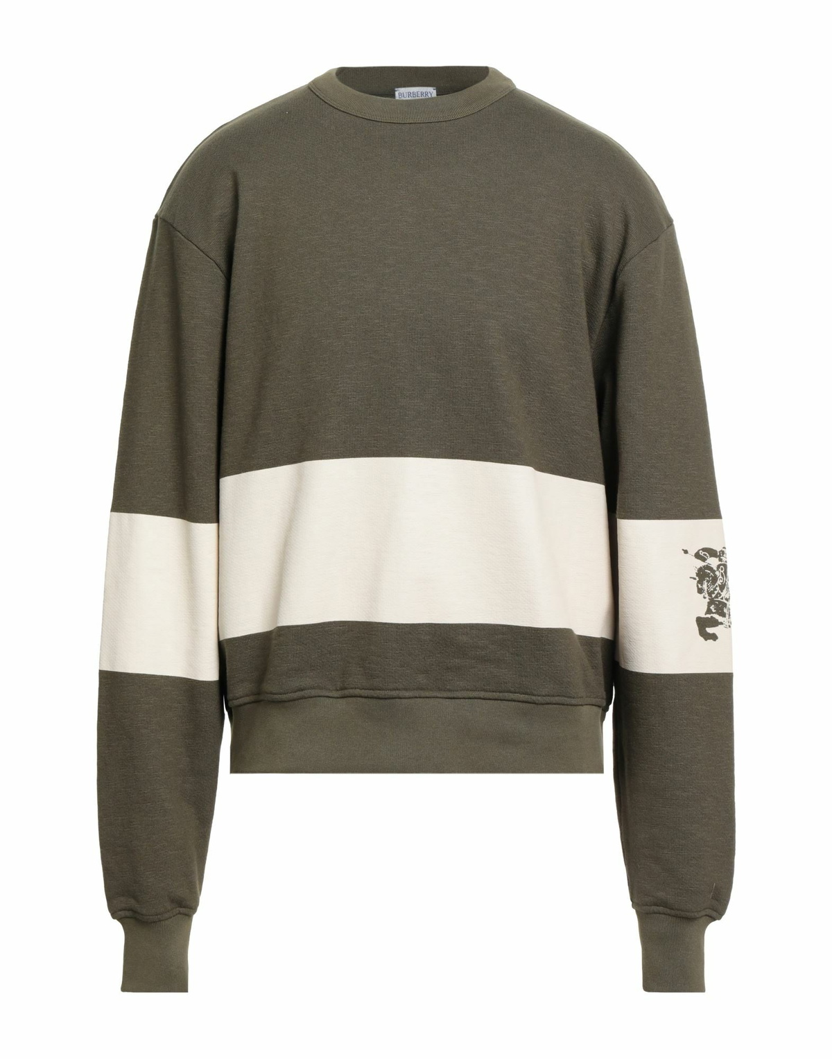 Burberry Mens Sweatshirt Military in Green
