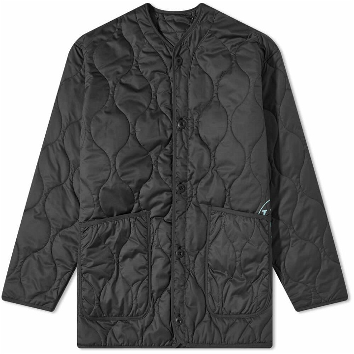 Photo: Uniform Experiment Men's Oversized Quilted Jacket in Black