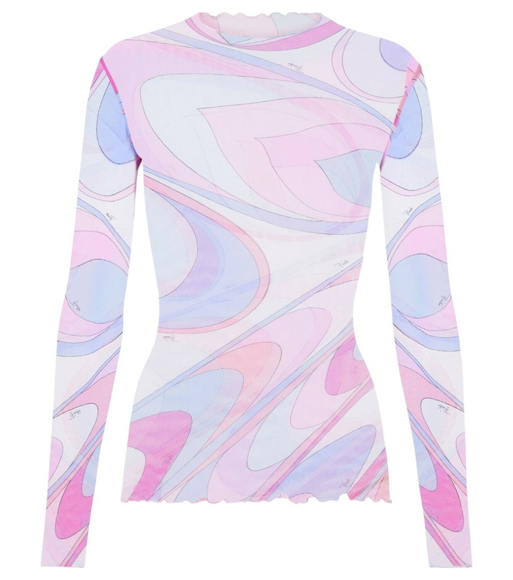 Photo: Pucci Iride tulle top
