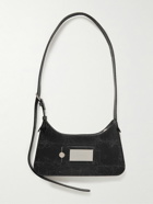 Acne Studios - Platt Mini Cracked-Leather Messenger Bag