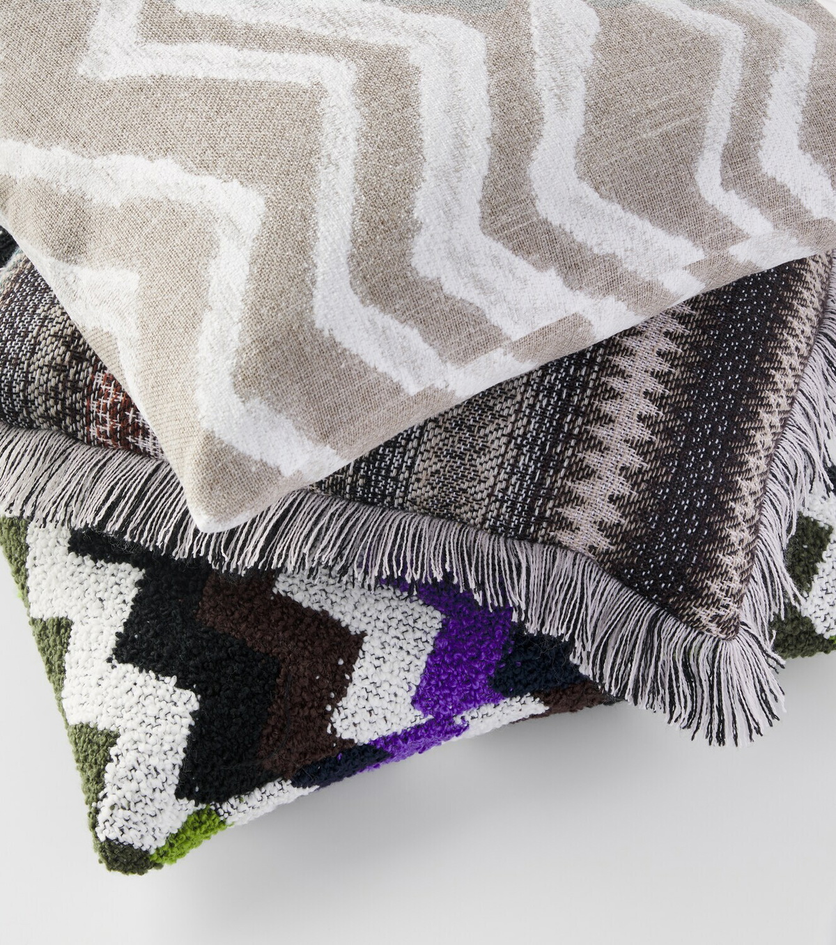 Missoni Graffiti printed cushion