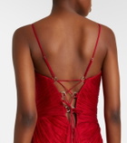 Maria Lucia Hohan Rio draped silk muslin gown