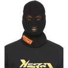 Heron Preston Black Logo Balaclava