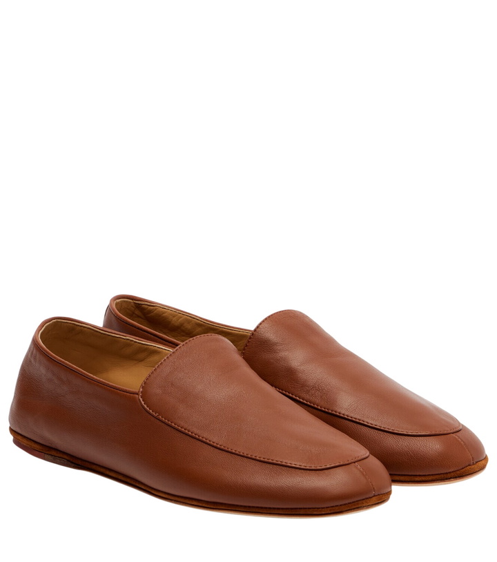 Photo: Loro Piana Anton Walk leather loafers