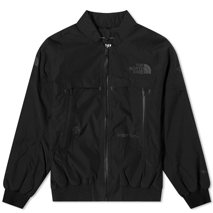 Photo: The North Face Men's Remastered Steep Tech Gore-Tex Bomber Jacket in Tnf Black