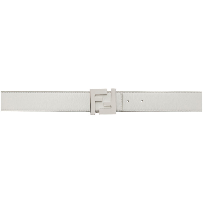 Photo: Fendi Reversible White and Black ‘Forever Fendi’ Belt