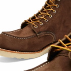 Red Wing Men's Classic 6" Moc Toe Boot in Chocolate Muleskinner