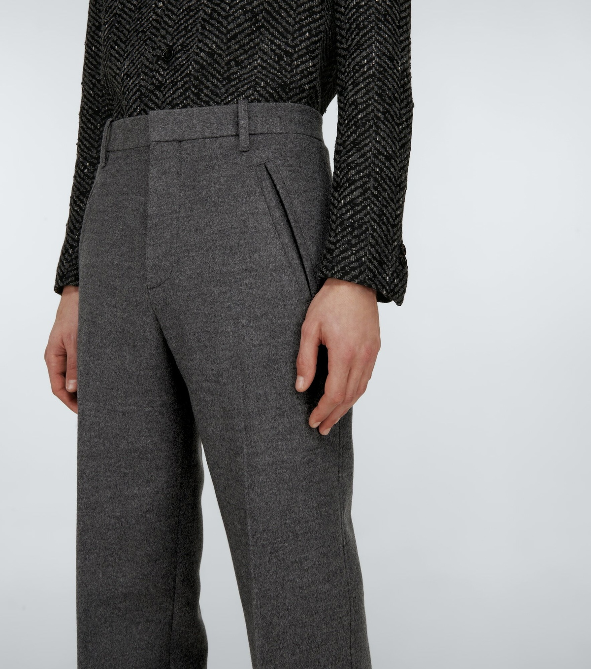 Bottega Veneta Black Wool Tailored Pants main image 1