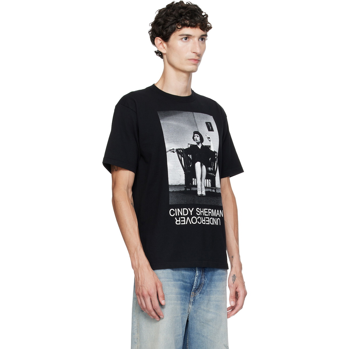 UNDERCOVER Black Cindy Sherman UC2F4814-1 T-shirt