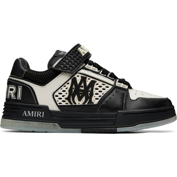 Photo: AMIRI Black & White Skyline Sneakers