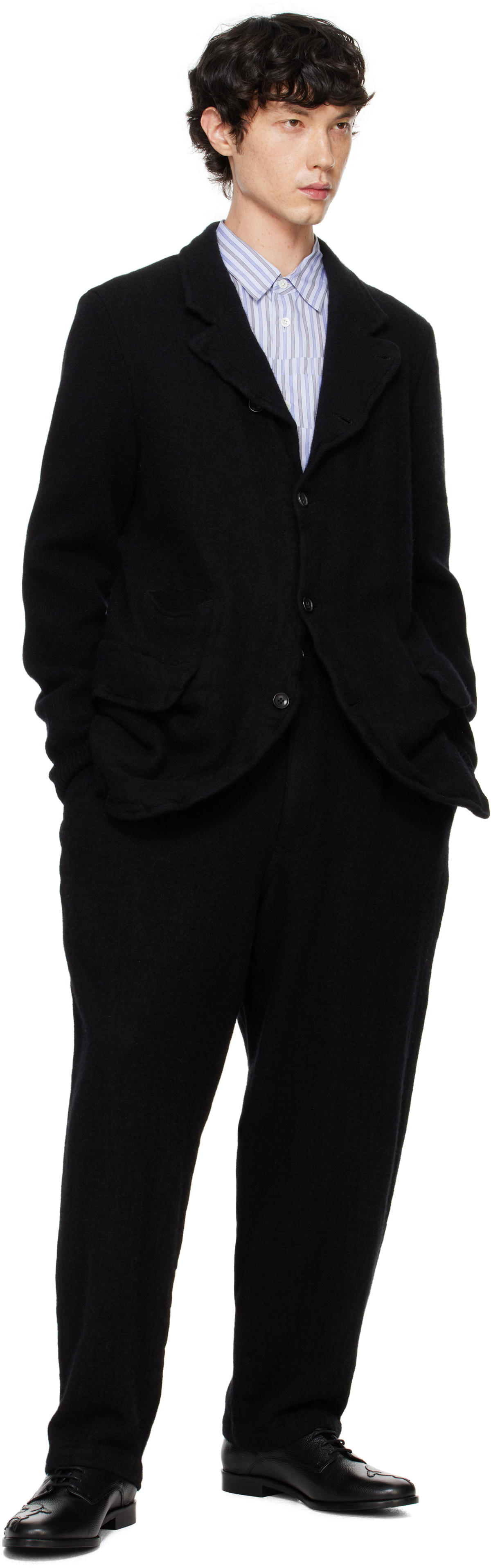Comme des Garçons Shirt Black Serge Blazer