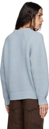 AFTER PRAY Blue Solar Sweater