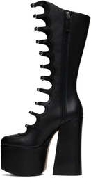 Marc Jacobs Black 'The Kiki Knee-High' Tall Boots