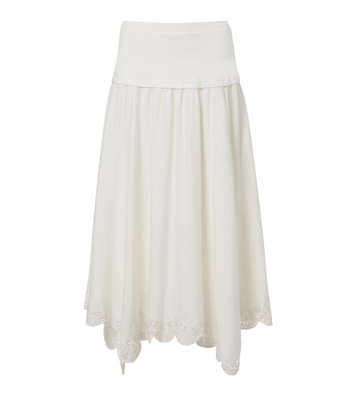 Photo: Simkhai Haven linen-blend midi skirt