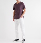 RAG & BONE - Flame Cotton T-Shirt - Purple