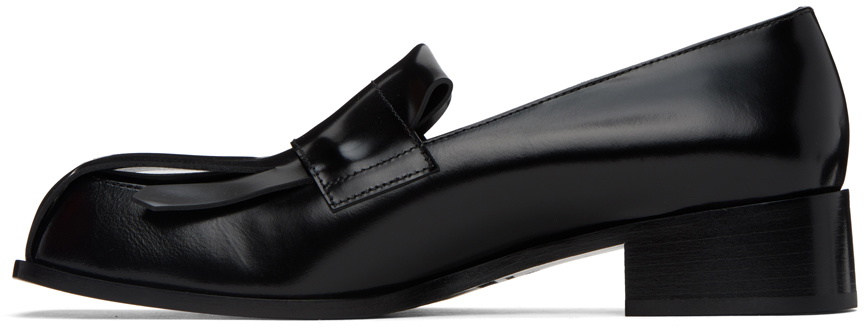 Raf Simons Black Tassel Loafers