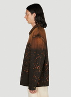Guess USA Splattered Denim Chore Jacket
