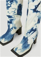 Howling High Heel Boots in Blue