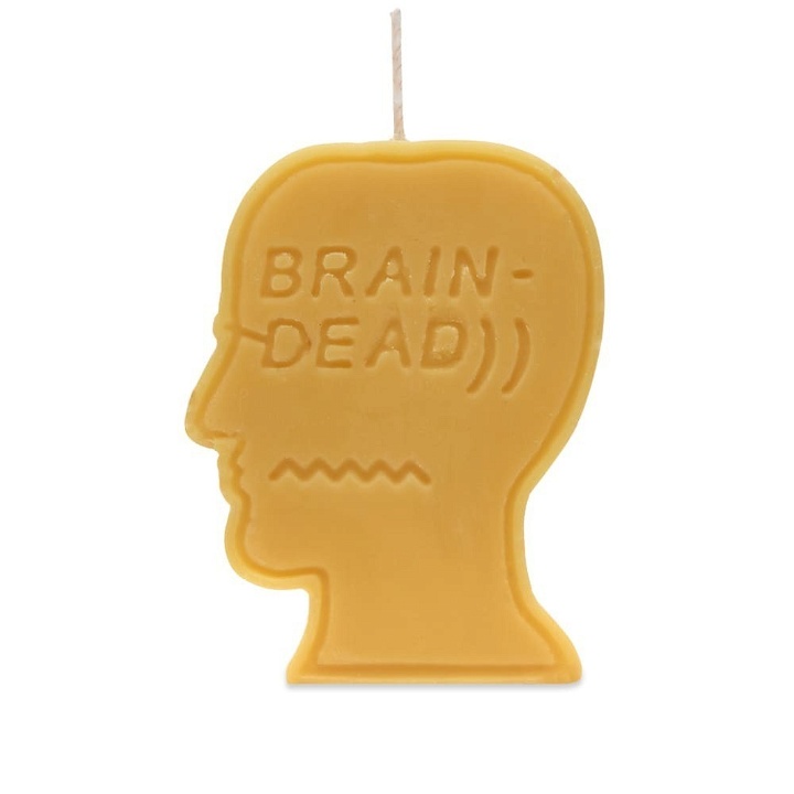 Photo: Brain Dead Logo Candle