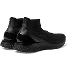 Nike Running - Rise React Flyknit Sneakers - Men - Black