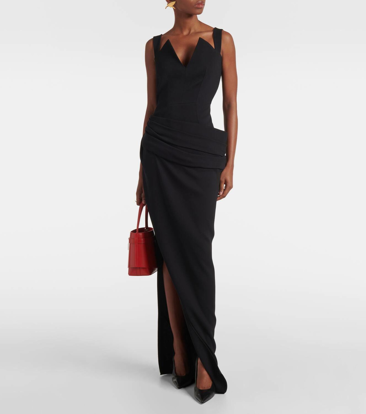 【関税込み】givenchy Draped dress Givenchy Draped maxi dress Givenchy