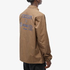 ICECREAM Men's Broadcast Coach Jacket in Brown