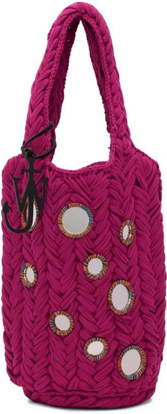Photo: JW Anderson Pink Knitted Shopper Bag