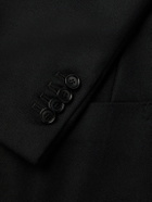 De Petrillo - Posillipo Wool and Cashmere-Blend Twill Suit Jacket - Black