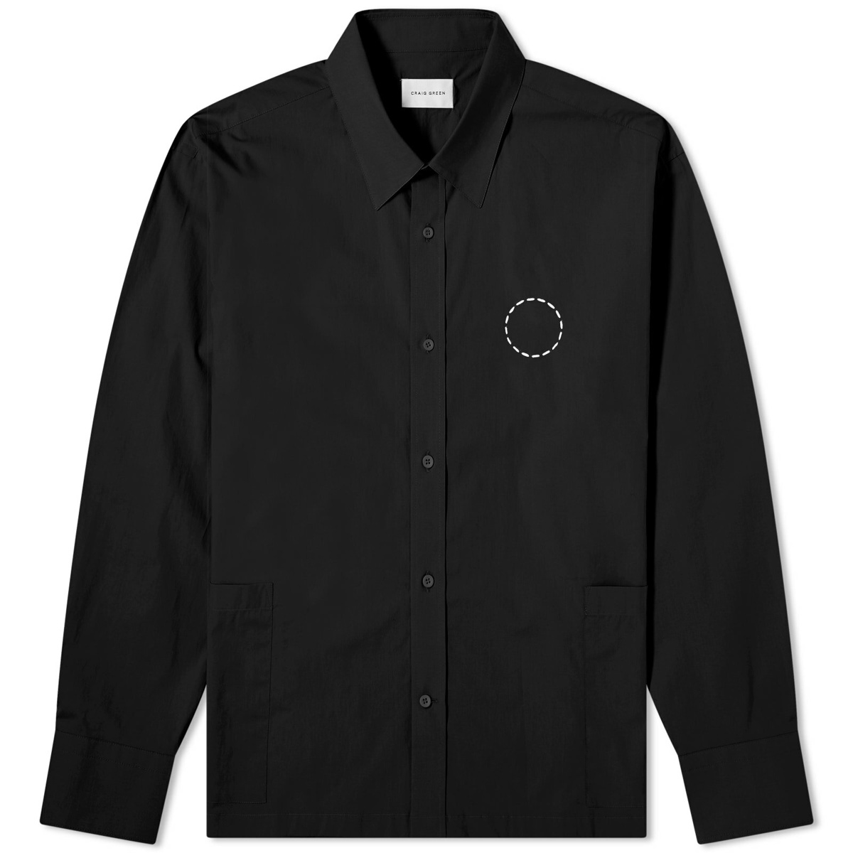 Photo: Craig Green Men's Circle Shirt in Black