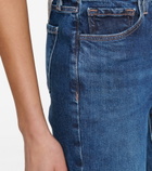 J Brand - Adele mid-rise straight jeans