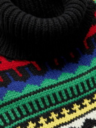 Polo Ralph Lauren - Fair Isle Wool Turtleneck Sweater - Black