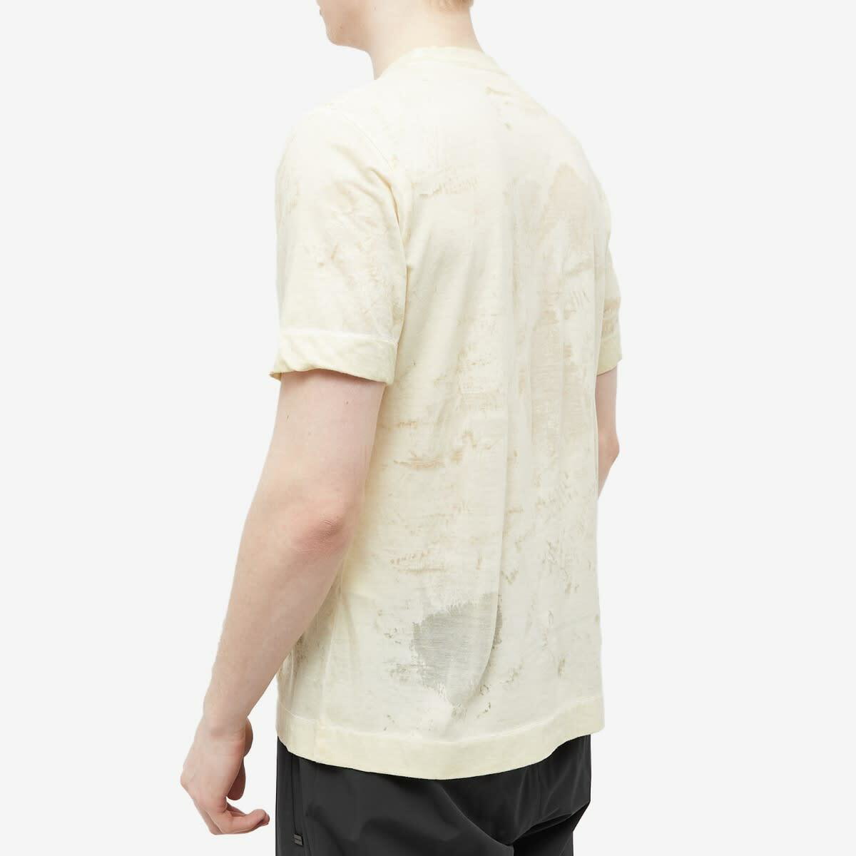 1017 ALYX 9SM Men's Transluscent Graphic T-Shirt in Dirty