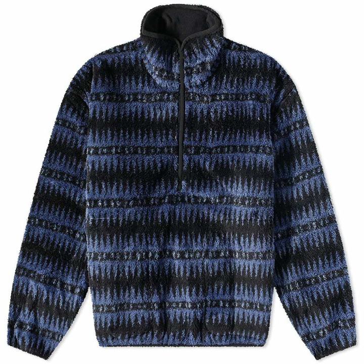 Photo: Garbstore Men's Popover Fleece in Blue