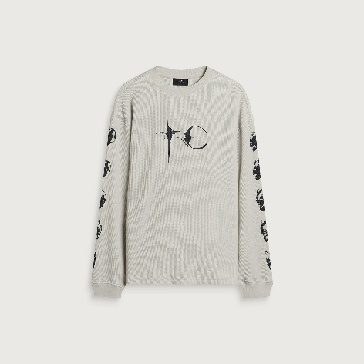 Thug Club Men's Endless Long Sleeve Top in Ivory
