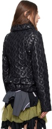 Kiko Kostadinov Black Mobius Jacket