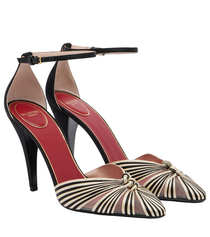 Photo: Valentino Garavani Annine satin pumps