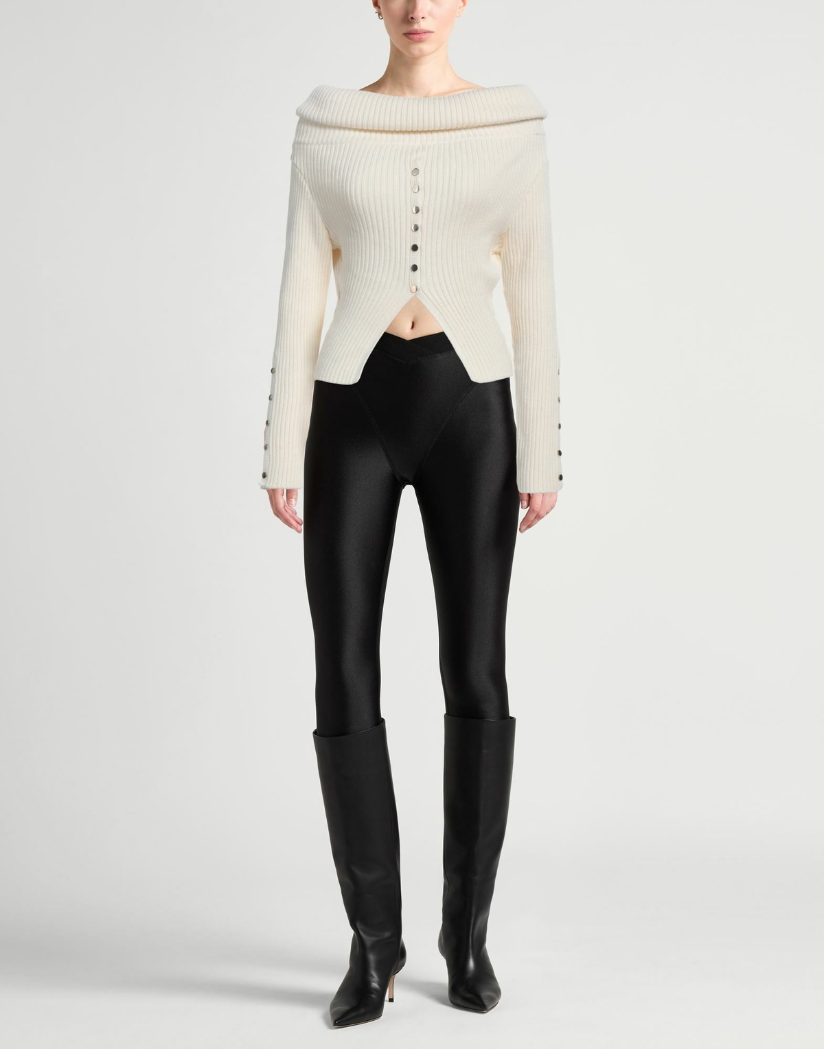 Marques' Almeida Womens Sweater Ivory