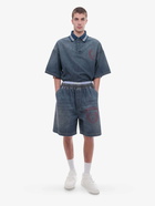 Valentino Bermuda Shorts Blue   Mens