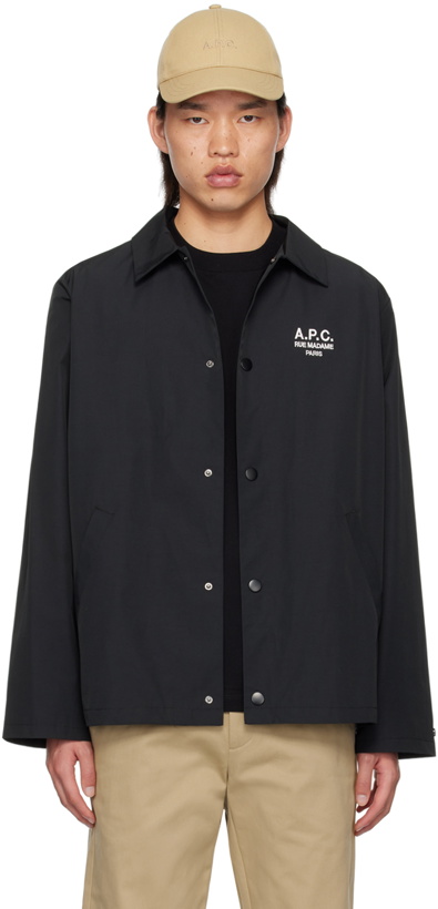 Photo: A.P.C. Black Regis Jacket