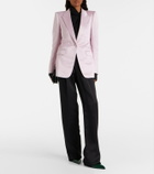 Tom Ford Cotton and silk satin blazer